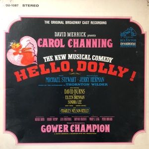 Jerry Herman Hello, Dolly! Original Broadway Cast Recording Vinyl Lp